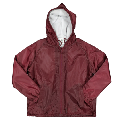 School Rainjacket Maroon